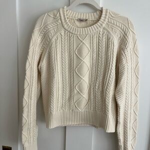 Faherty Cable Knit Sweater